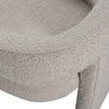 Sessel Tiwa aus Bouclé-Stoff, modernes Design, gepolstert, Beige, komfortabel und pflegeleicht Bild 4