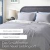 blanketino Bettwäsche Bettbezug Set aus 100% Musselin Bio-Baumwolle, atmungsaktiver Kissenbezug & Deckenbezug, Musselin, Made in Germany Bild 2