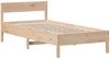 vidaXL Massivholzbett ohne Matratze 75x190 cm Kiefernholz 842782 Bild 3