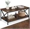 tectake Couchtisch Pittsburgh (1-St, 1 tlg), Trendiger Couchtisch in minimalistischer Industrie-Optik Bild 4