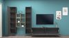 Wohnwand >Benevent< (4-teilig) in Anthrazit matt - 320x180x30 (BxHxT) Bild 4