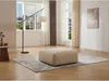 Vente-unique - MIBASTO Pouf StoffStoff Beige - B 94 cm x H 45 cm x L 94 cm Bild 1