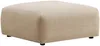 Vente-unique - MIBASTO Pouf StoffStoff Beige - B 94 cm x H 45 cm x L 94 cm Bild 2