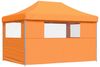 vidaXL Partyzelt Faltbar Pop-Up mit 3 Seitenteilen Orange 4005017 Bild 5