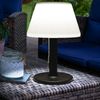 2er Set LED Solar Tischlampe, schwarz weiß, 3 Stufen, H 28 cm Bild 4