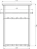 Garderobe Wandgarderobe RIZZOLI Metall Schwarz lackiert mit Hutablage Bild 5