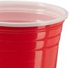 Relaxdays Bier Pong Set, 200 Becher, Kunststoff rot / blau, 473 ml Bild 4