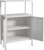 Aktenschrank Hailuoto 70x40x110 cm Stahl Hellgrau [en. casa] Bild 5