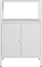 Aktenschrank Hailuoto 70x40x110 cm Stahl Hellgrau [en. casa] Bild 4