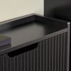 SoBuy FSR177-SCH Schuhschrank, MDF, Lackiert, Schwarz, 50 x 90 x 19 cm Bild 5