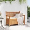 vidaXL Gartenbank mit Speicher 114 x 60 x 90 cm Massivholz Teak 42001959 Bild 4