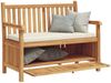 vidaXL Gartenbank mit Speicher 114 x 60 x 90 cm Massivholz Teak 42001959 Bild 3