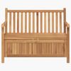 vidaXL Gartenbank mit Speicher 114 x 60 x 90 cm Massivholz Teak 42001959 Bild 5
