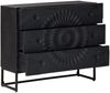vidaXL Schubladenschrank mit Schubladen Schwarz 75 x 30 x 65 cm 42020084 Bild 2
