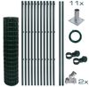 Schweißgitterzaun Komplettset 1,2 x 25m Zaunset Gartenzaun Aufschraubhülsen Zaun Bild 5