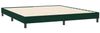 vidaXL Boxspringbett mit Matratzen Dunkelgrün 180x220 cm Samt 3317916 Bild 5