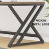 Rustikaler großer Computertisch Holz Holz-PC-Schreibtisch 70 Zoll Bild 5