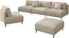 Garten Lounge Set SUN – Outdoor Möbel Set mit Sofa, Sessel und Hocker, UV-beständig und wasserabweisend Bild 2