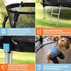 KLARFIT Gartentrampolin Jumpstarter, Ø 0 cm, Kinder Trampolin Outdoor Trampolin Kinder Gartentrampolin für zuhause Bild 5