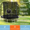 KLARFIT Gartentrampolin Jumpstarter, Ø 0 cm, Kinder Trampolin Outdoor Trampolin Kinder Gartentrampolin für zuhause Bild 3