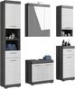 INOSIGN Badmöbel-Set Siena, 5 teilig, inklusive LED Beleuchtung, bestehend aus:, (Set, 5-St), Hochschrank, WBU, Spiegelschrank, Unterschrank, Hängeschrank Bild 2