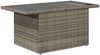 vidaXL 11-tlg. Garten-Sofagarnitur mit Kissen Grau Poly Rattan 3268780 Bild 4