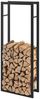 Kaminholzregal Kasan 50x150x25 cm Stahl Schwarz en. casa Bild 5
