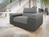Sofa Torezio I mit Einstellbare Kopfstützen (Soft 029 + Lux 05) Bild 2