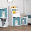 Kinderregal Luigi Weiß 30.9 x 79 cm Mini, mit 2 Faltboxen opt. 6 Vicco Bild 5