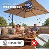 CASARIA® Sonnenschirmständerplatten 4er Set Bild 5