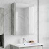 vidaXL Badezimmerspiegelschrank Beton Grau 33 x 11,5 x 50 cm 889218 Bild 4