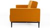 Splitback mit Armlehnen - Schlafsofa - Elegance Burned Curry Bild 4