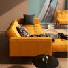 Splitback mit Armlehnen - Schlafsofa - Elegance Burned Curry Bild 2
