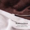 Wende-Bettwäsche Cashmere Touch - Wolkenschloss Natur - Braun 135x200cm / 80x80cm Bild 3