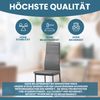Albatros Esszimmerstühle MILANO 6er Set, Grau - Polsterstuhl mit Kunstleder-Bezug, Modernes Stilvolles Design am Esstisch - Küchenstuhl oder Stuhl Esszimmer mit hoher Belastbarkeit bis 110kg Bild 3