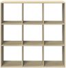 vidaXL Raumteiler-Bücherregal Sonoma-Eiche 102x29x103,5 cm 858041 Bild 5