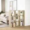 vidaXL Raumteiler-Bücherregal Sonoma-Eiche 102x29x103,5 cm 858041 Bild 4
