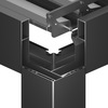 Elektrisch verstellbare Lamellendach-Pergola AirCube 600x400 freistehend Bild 3