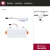 Paulmann 79935 LED Einbaupanel Veluna Edge IP44 90x90 mm 4000K Weiß Bild 5