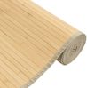 vidaXL Teppich Rechteckig Hell Natur 80x1000 cm Bambus 376933 Bild 4