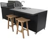 Barhocker Keros aus Teakholz, 45 x 32 x 65 cm Bild 5