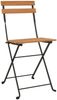 vidaXL 3-tlg. Bistro-Set Klappbar Massivholz Teak und Stahl 319977 Bild 4