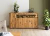 Sideboard Wildeiche 160 x 45 x 87 natur geölt STARNBERG #15 Bild 2
