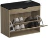 Schuhbank Schufy Sonoma 60 x 51 cm mit 2 Fächern Vicco Bild 5