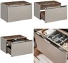 Badmöbel Komplett Set PUEBLA-56-TAUPE in taupe mit Vintage Oak Eiche, B/H/T 270/200/46 cm Bild 4