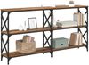 vidaXL Konsolentisch Altholz 156 x 28 x 80,5 cm Holzwerkstoff 882784 Bild 3