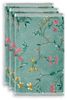 PiP Studio Handtuch Les Fleurs Green 30X50 Set A 3 Grün 100% Cotton, terry velour, 50, Baumwolle (1-St), Handtuch Frottetuch Bild 4