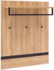 Garderobenpaneel >Torrent< in Grandson Oak Nachbildung - 90x113x28cm (BxHxT) Bild 3