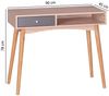Konsole Sekretär Schreibtisch - Belimo - 90x78x55 cm Sonoma/Grau Bild 2