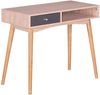 Konsole Sekretär Schreibtisch - Belimo - 90x78x55 cm Sonoma/Grau Bild 3